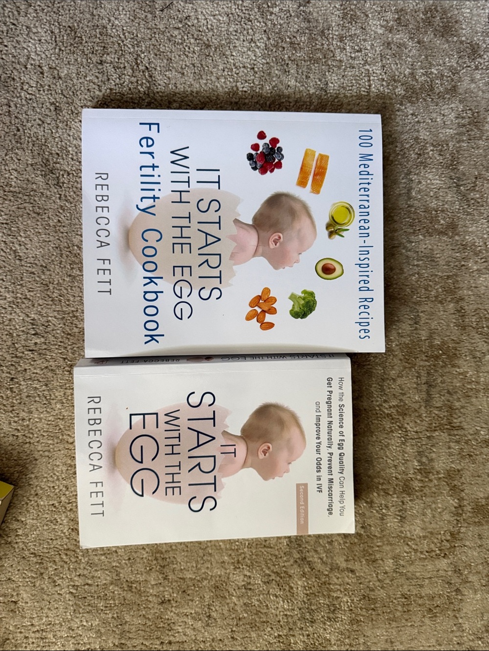 It Starts With The Egg Fertility Cookbook - White